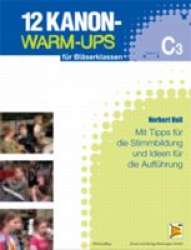 12 Kanon-Warm-Ups C3 Stimme (Tuba C) - Norbert Voll