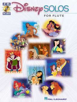 Disney Solos Book & Audio Online - Flute