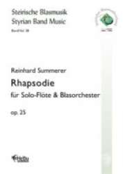 Rhapsodie für Solo Flöte und Blasorchester op. 25 - Reinhard Summerer