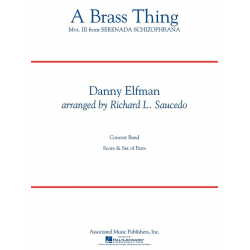 A Brass Thing - Danny Elfman / Arr. Richard L. Saucedo