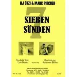 JE: 7 (Sieben) Sünden - DJ Ötzi & Marc Pircher - Uwe Busse / Arr. Johannes Thaler