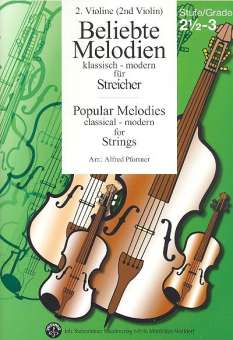Beliebte Melodien Band 4 - 2. Violine