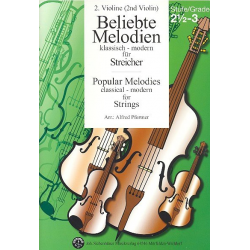 Beliebte Melodien Band 4 - 2. Violine - Diverse / Arr. Alfred Pfortner