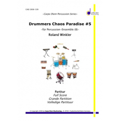 Drummers Chaos Paradise #5 - Roland Winkler