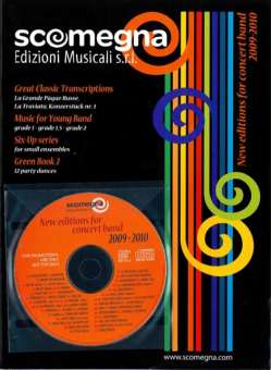 Promo Kat + CD: Scomegna - New Editions for Concert Band 2009 - 2010