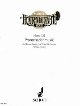 Promenadenmusik  (Partitur)