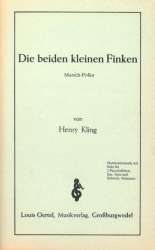 Die beiden kleinen Finken (Solo für 2 Piccolo-Flöten) - Henri Adrien Louis Kling / Arr. Walter Tuschla