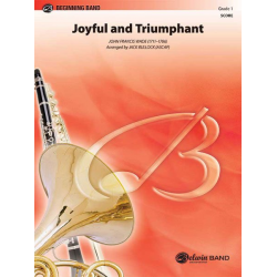 Joyful And Triumphant - John Francis Wade / Arr. Jack Bullock