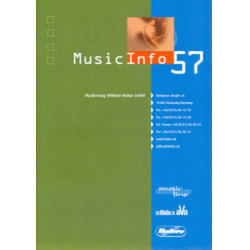 Promo PSH + CD: Halter - Musicinfo Nr. 57