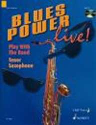 Blues Power live! - Tenorsax & Play Along CD - Gernot Dechert