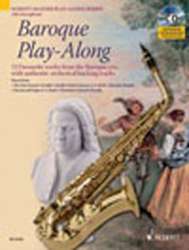 Baroque Play-Along for Altsax - Max Charles Davies