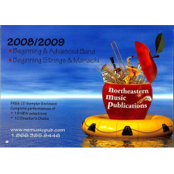 Promo Kat + CD: Northeastern Music - 2008/2009 Edition
