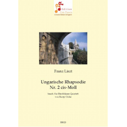 Ungarische Rhapsodie Nr. 2 cis-Moll für Blechbläserquintett - Franz Liszt / Arr. Barry Cloke