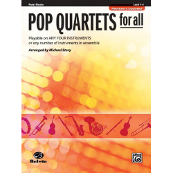 Pop Quartets For All Fl,Pic (Rev) - Michael Story