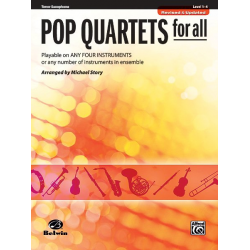 Pop Quartets For All Tsax (Rev) - Michael Story