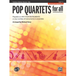Pop Quartets For All Tb Bari(Rev) - Michael Story