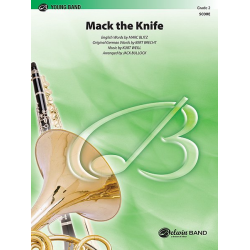 Mack The Knife - Kurt Weill / Arr. Jack Bullock