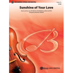 Sunshine of Your Love - Eric Clapton / Arr. Michael Hopkins