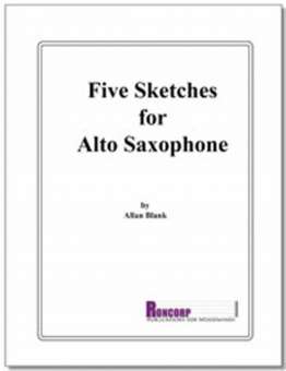 Five Sketches for Alto Saxophone