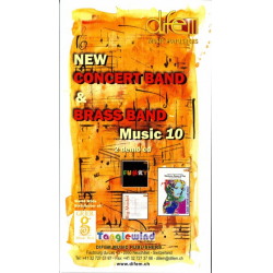 Promo Kat + CD: Difem - New Music for Concert Band 10