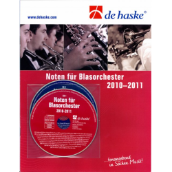 Promo Kat + CD: De Haske - Neue Noten für Blasorchester 2010-2011