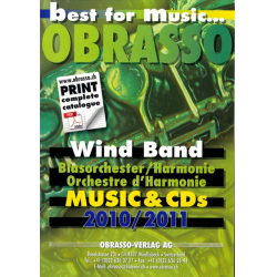 Promo Kat + CD: Obrasso - 2010-2011 Blasorchester