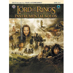 Play Along: The Lord of the Rings Instrumental Solos - Cello - Howard Shore