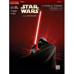Star Wars® Instrumental Solos (Movies I-VI) Clarinet Book & Online Audio/Software - John Williams