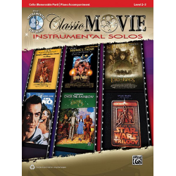 Classic Movie Inst Solo Vc Bk&Cd