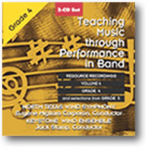 CD "3 CD Set: Teaching Music Through Performance in Band, Vol. 04" - Grade 2-3 - North Texas Wind Symphony / Arr. Eugene Migliaro Corporon