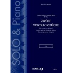Zwölf Vortragsstücke für Posaune und Klavier - Hermann Xaver Egner