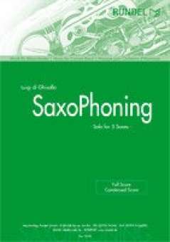 Saxophoning (Solo for 5 Saxes)