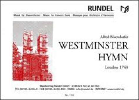 Westminster Hymn (London 1748)