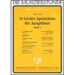 10 leichte Spielstücke für Jungbläser, Band 1 (Trio für Holzbläser und/oder Blechbläser) - Franz Watz