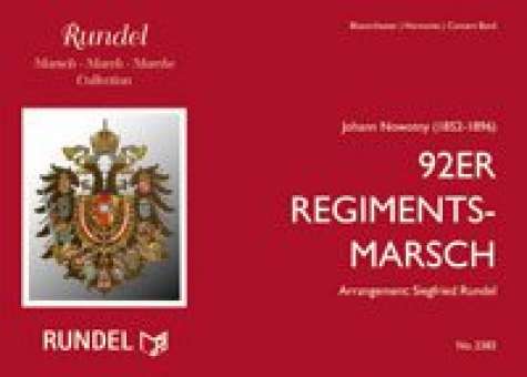 92er Regimentsmarsch (Aller Ehren ist Österreich voll)