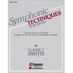 Symphonic Techniques for Band (14) Percussion - Claude T. Smith
