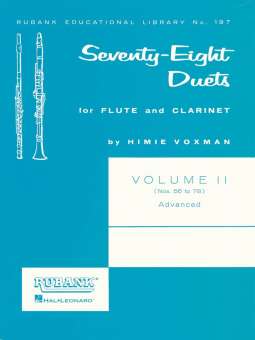 78 Duets for Flute and Clarinet Vol. II