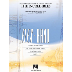 The Incredibles (Flex Band) - Michael Giacchino / Arr. Paul Murtha