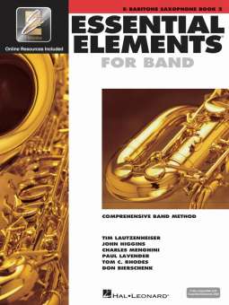 Essential Elements Band 2 - 18 Baritonsaxophon in Eb (english)