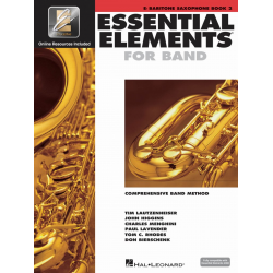 Essential Elements Band 2 - 18 Baritonsaxophon in Eb (english)