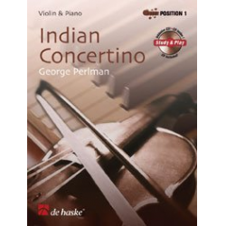 Indian Concertino - Violine - Buch & CD - George Perlman