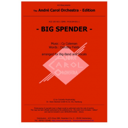 Big Spender - Cy Coleman & Dorothy Fields / Arr. Stewart Burgess