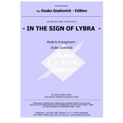 In The Sign Of Lybra - Dusko Goykovich / Arr. Dusko Goykovich