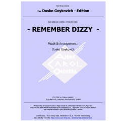 Remember Dizzy - Dusko Goykovich / Arr. Dusko Goykovich