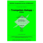 Trompeten-Galopp - Peter Mohyla Wolfgang Vetter-Lohre / Arr. Franz Gerstbrein