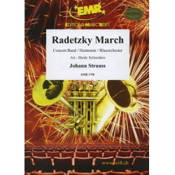 Radetzky March - Johann Strauß / Strauss (Sohn) / Arr. Hardy Schneiders