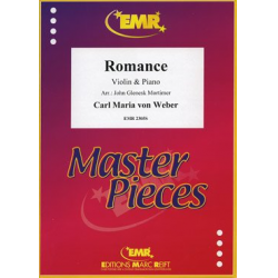 Romance - Violin & Piano - Carl Maria von Weber / Arr. John Glenesk Mortimer