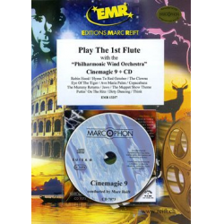 Play the 1st Flute Cinemagic 9 + CD - Diverse