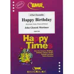 Happy Birthday - John Glenesk Mortimer / Arr. John Glenesk Mortimer