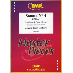 Sonata No. 4 in E minor - Johann Ernst Galliard / Arr. John Glenesk Mortimer